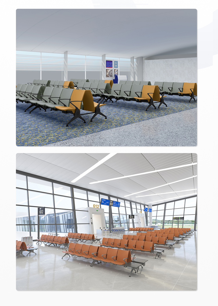 PU機(jī)場椅/等候椅/排椅-SJ9501(圖3) undefined