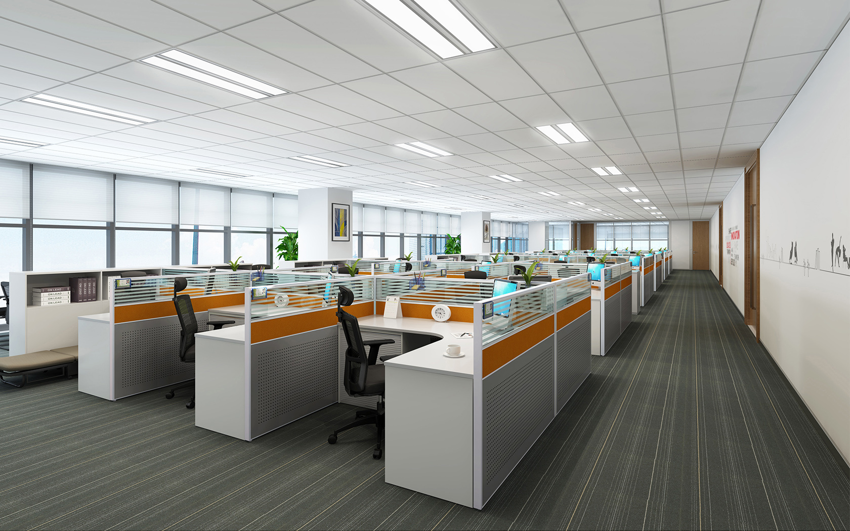 定制辦公屏風(fēng)卡座